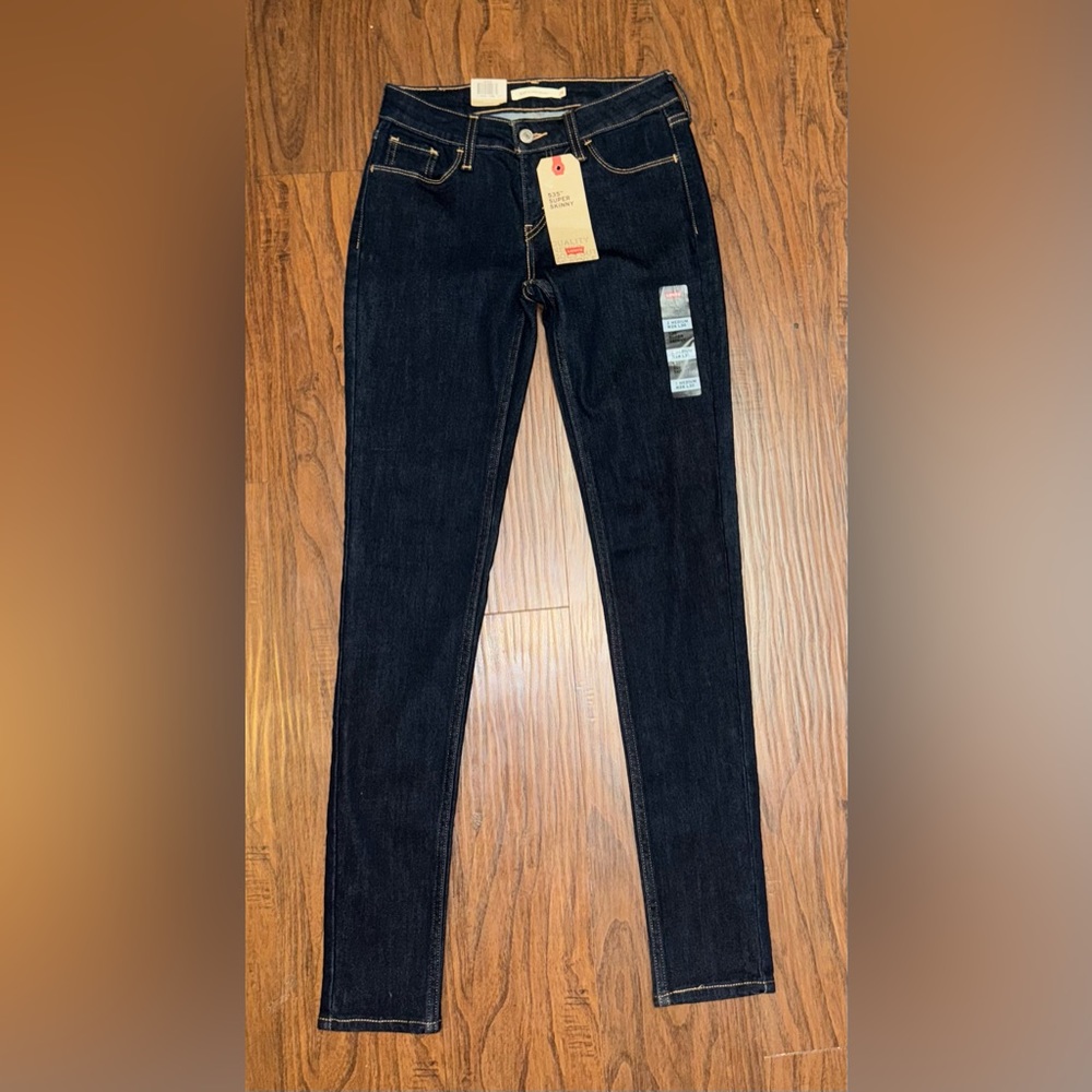Levi’s Super Skinny Jeans, 535 Medium (26)
